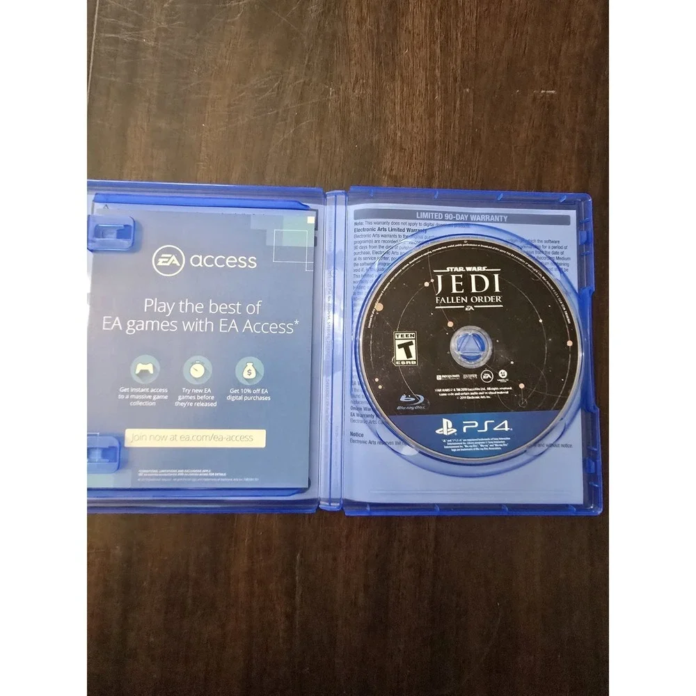 Star Wars JEDI Fallen Order Sony Playstation 4 PS4 Blu-Ray Disc‎ Game
